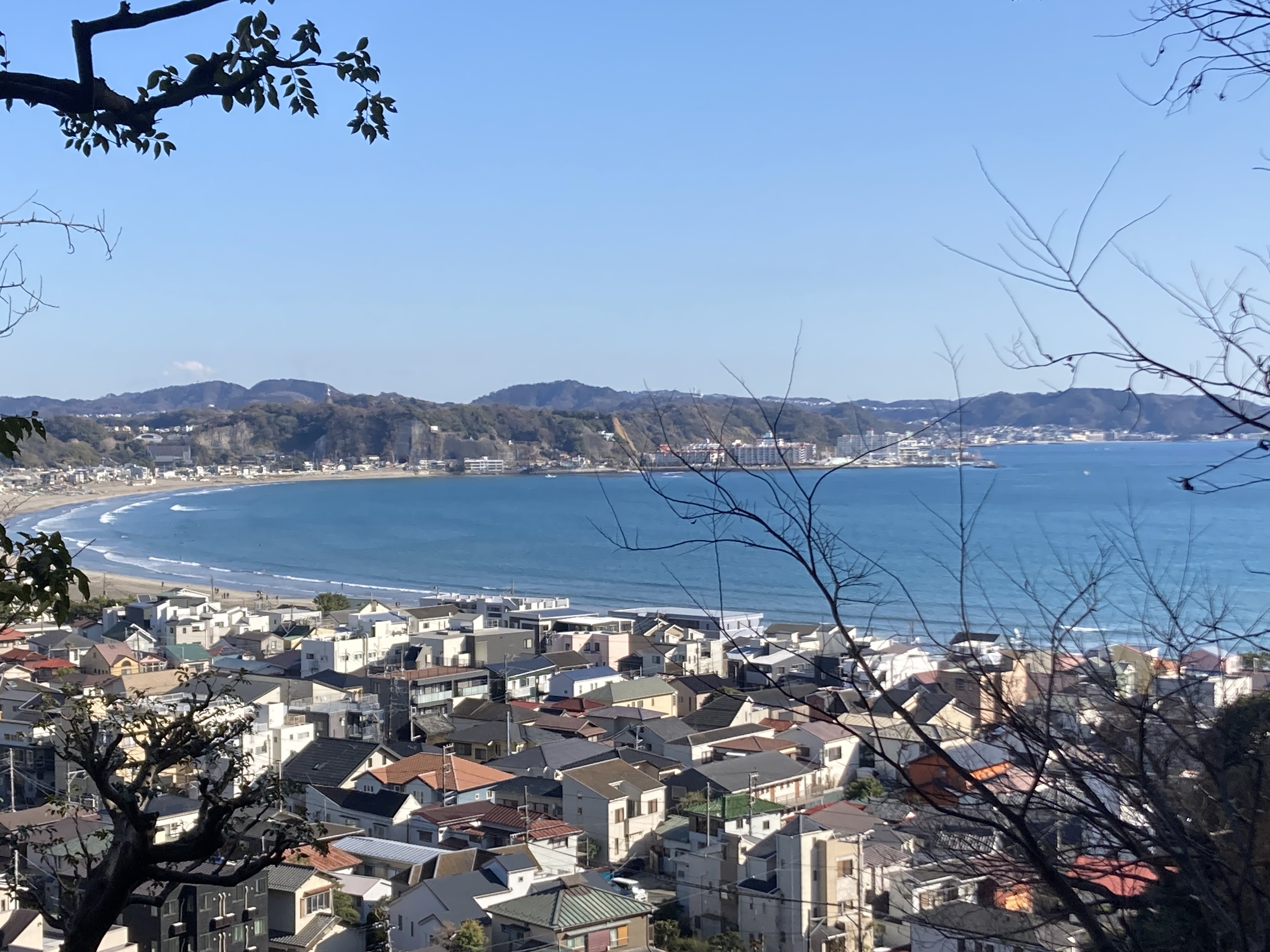 Kamakura - widok na ocean